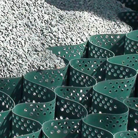 5cm-20cm Height ASTM Standard HDPE Geocell for Slope Protection