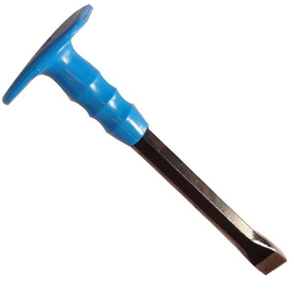 Green Hexagonal Shank Flat Head Cold Chisel