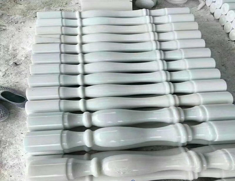 Customized Chinese White Marble Stone Baluster for Railing