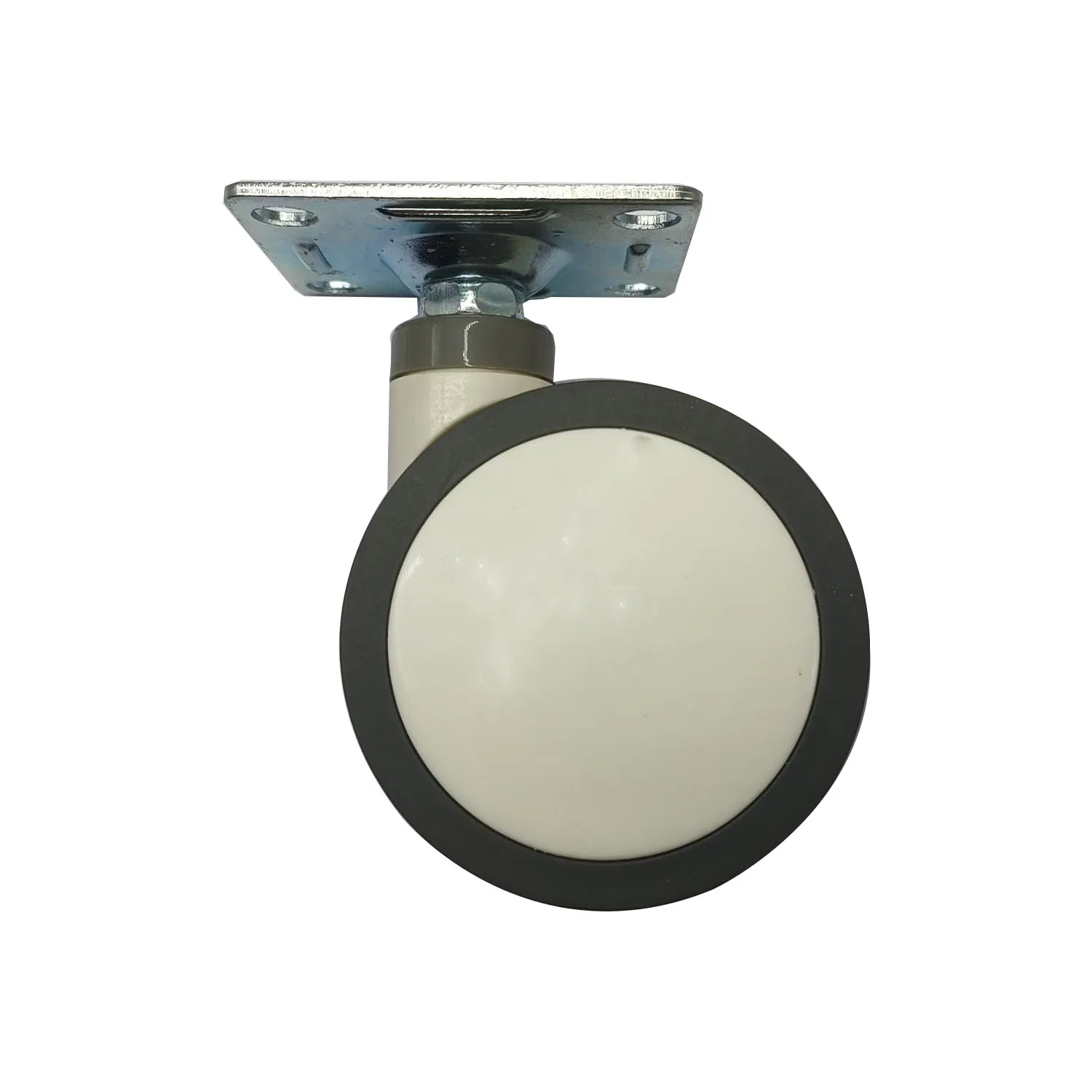 3-Inch Medical Caster with Full Plastic Swivel Plate