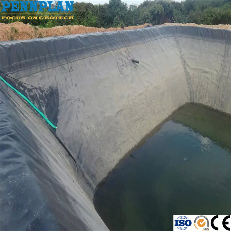 Geomembrane Waterproof Sheet 0.5mm 0.75mm for Water Storage Project