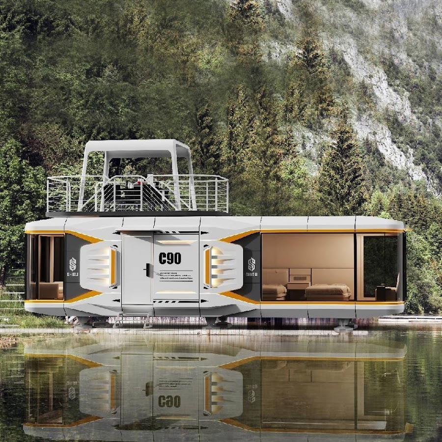 Versatile Container House Space Capsule for Temporary and Permanent Living Needs