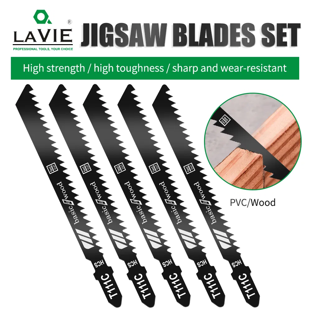 Lavie T111c Industrial Grade Jig Saw Blade Wood & Plastic Pipe Cutting