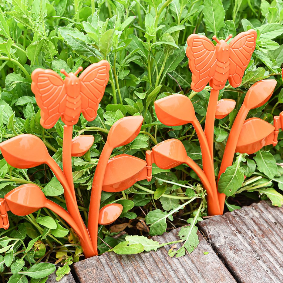 2023 New Design Garden Fence Plastic Flexible and Durable Protective Guard Edging Decor Small Fences for Gardens Plant and Flower Borders (WL-017-2)