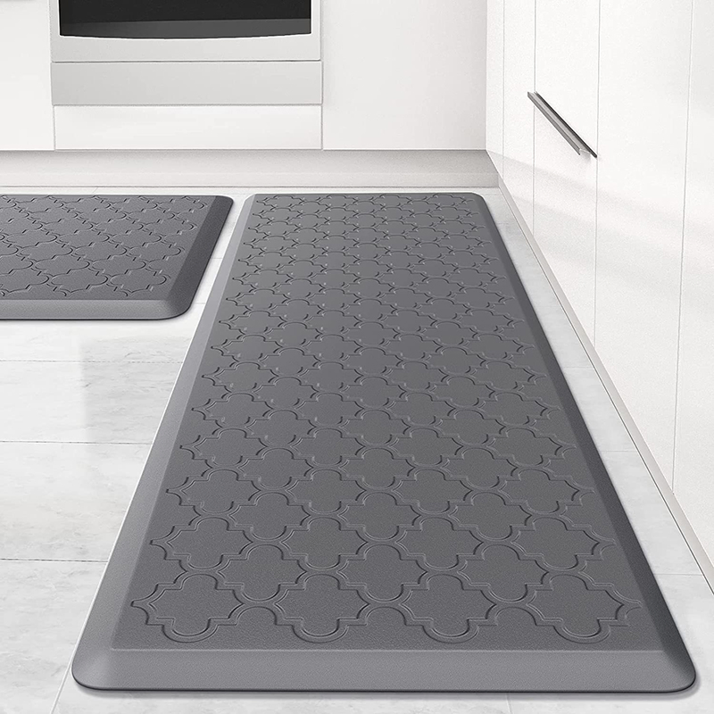 PVC Leather Entry Carpet Floor Mat Kitchen Floor Mat Anti-Fatigue