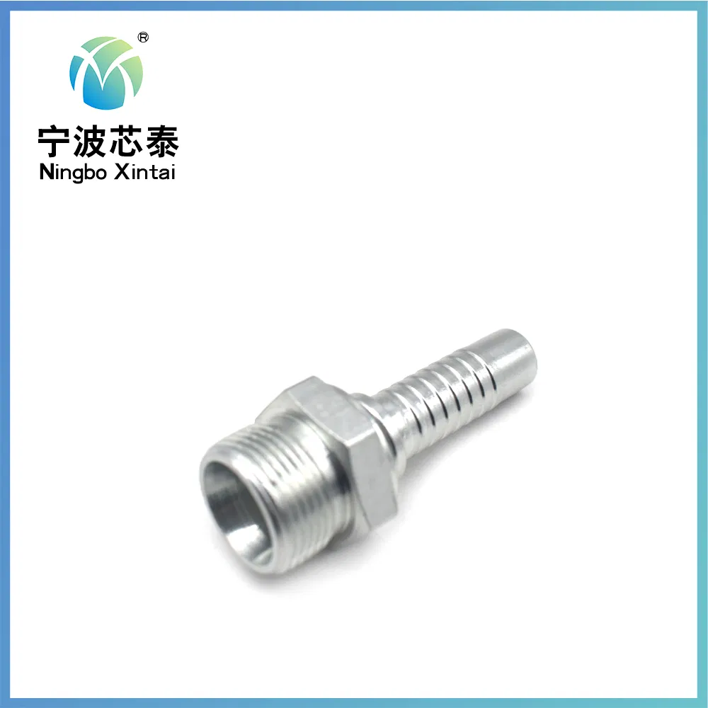 OEM ODM Factory Carbon Steel One Piece Hydraulic Hose Fittings 12611