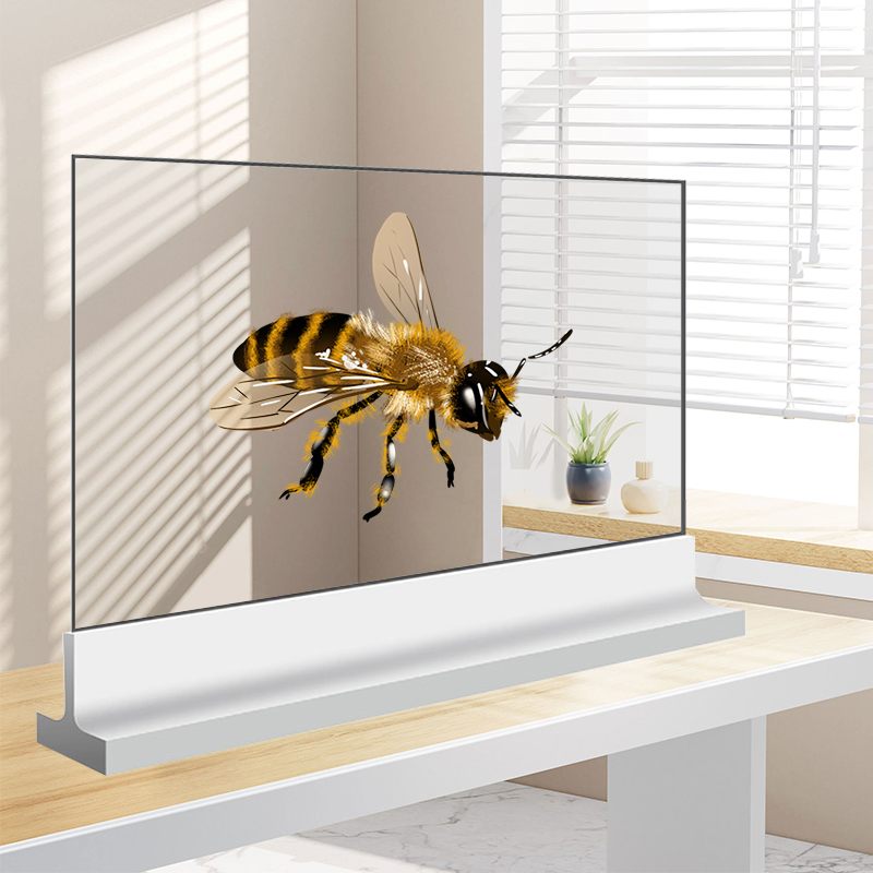 Прозрачный OLED-дисплей Crystalvue 55" на Android 14