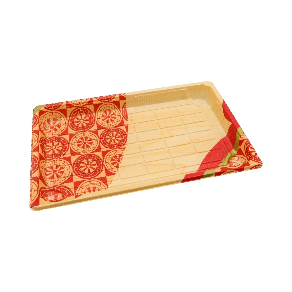High Capacity Disposable Plastic Easy to Take Away Sushi Packaging Box