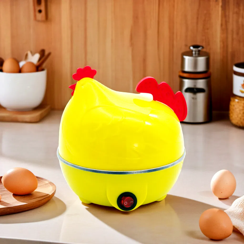 Compact Electric Egg Cooker with Safety Automatic Features Included