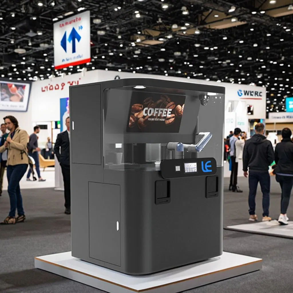 Commercial Coffee Vending Robot Arm Machine