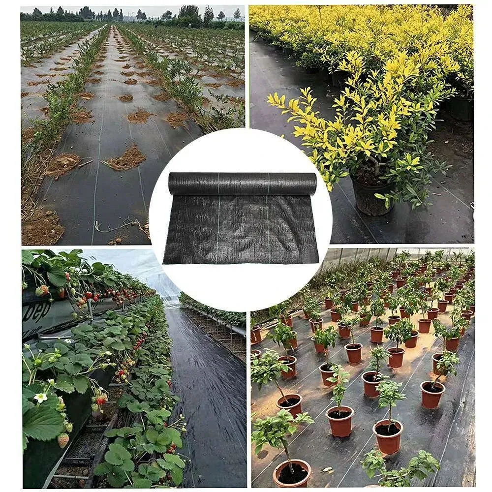 Weed Block Fabric - Stops Weeds, Promotes Plant Growth