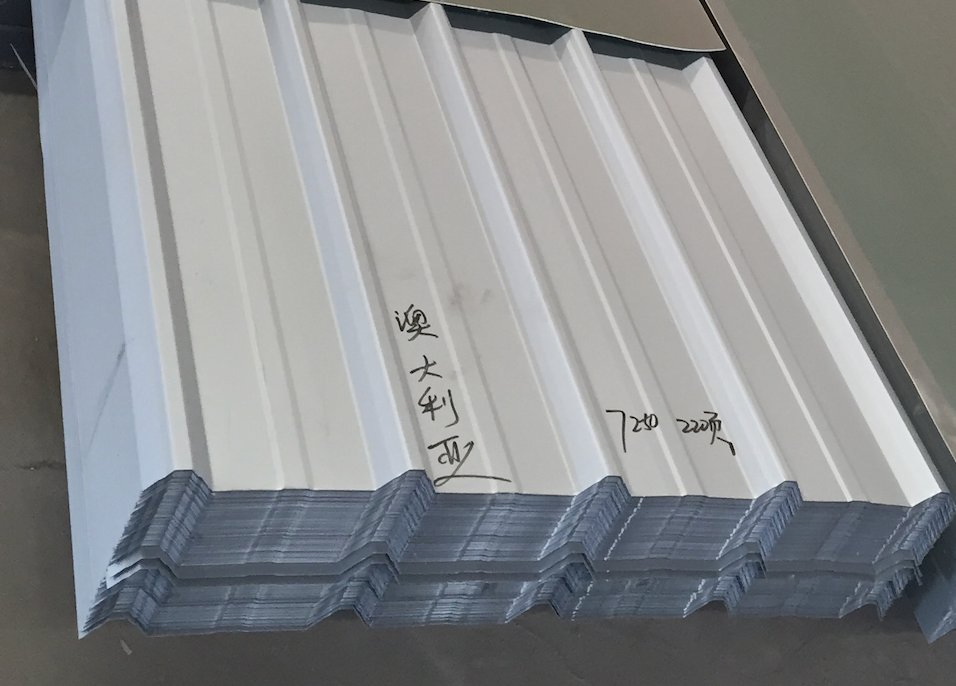 Corrugated Prepainted Steel Color Roofing Sheet
