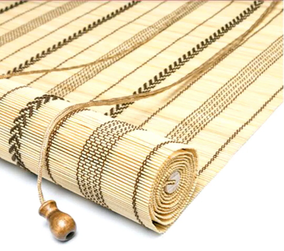 Natural Window Curtains in Bamboo Material Blind & Shade