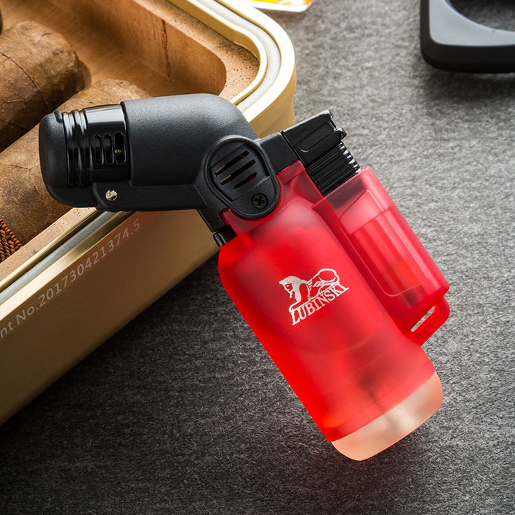 Mini Cigar Windproof Lighters Portable Inflatable Torch Lighter