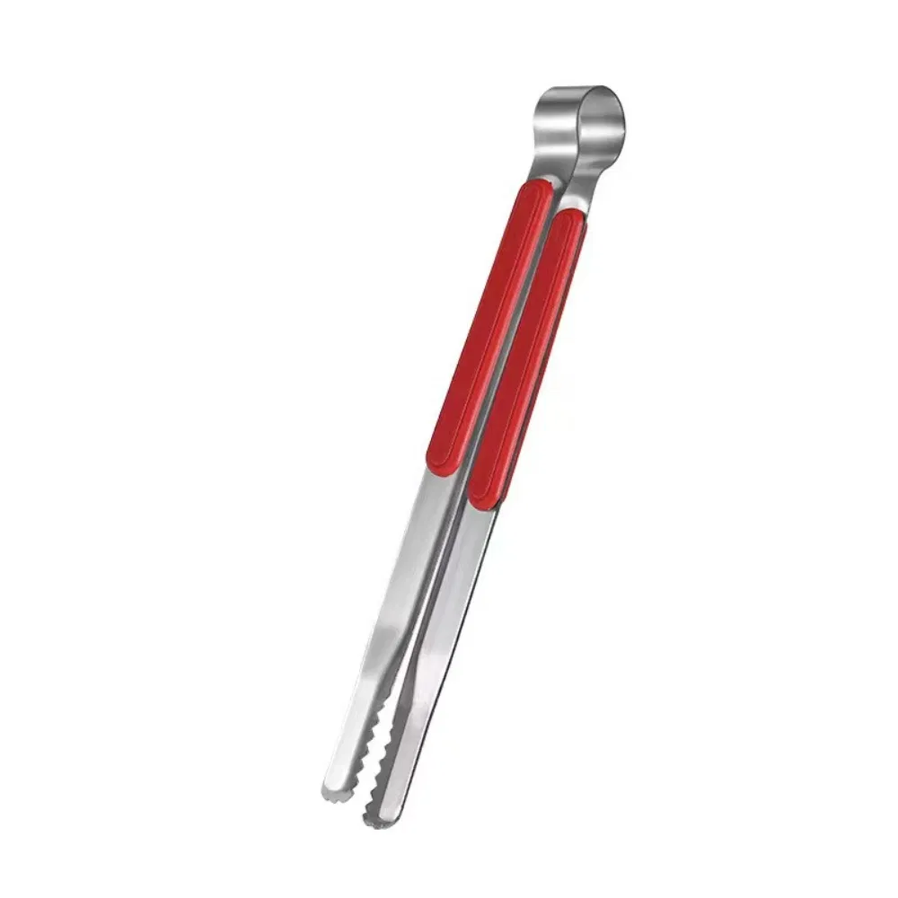 Anti-Scalding Bread Clip Korean Steak Barbecue Food Tong Stainless Steel Buffet Mi25744