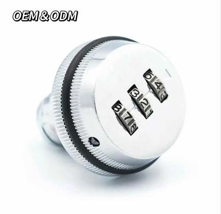 Zinc Alloy Dial Combination Lock Display Cabinet Drawer Mechanical Password Lock