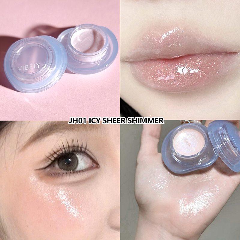Canned Jam Lipgloss Moisturizes Mirror Non-Stick Cup Water Light Glossy Jelly Lip Gloss
