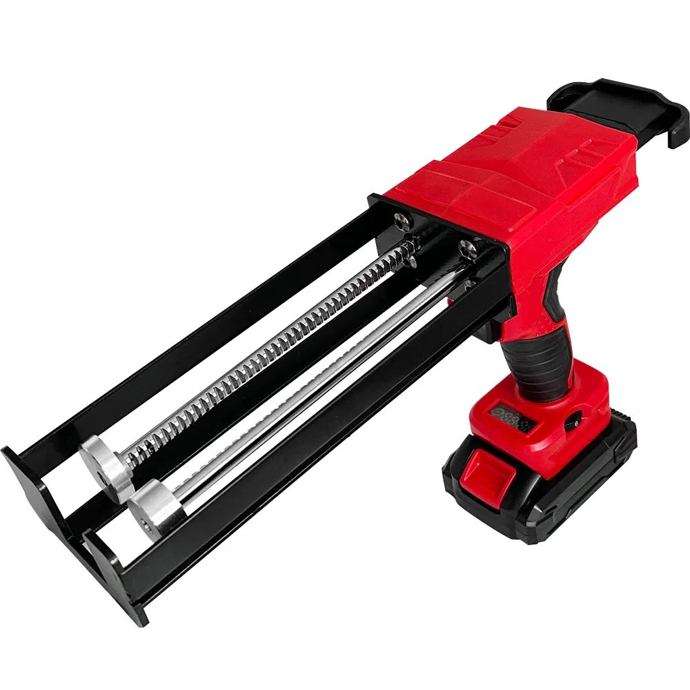 360ml 5: 1 Heavy Duty Electric Cordless Dual Cartridge Caulking Gun Electric Injection Gun