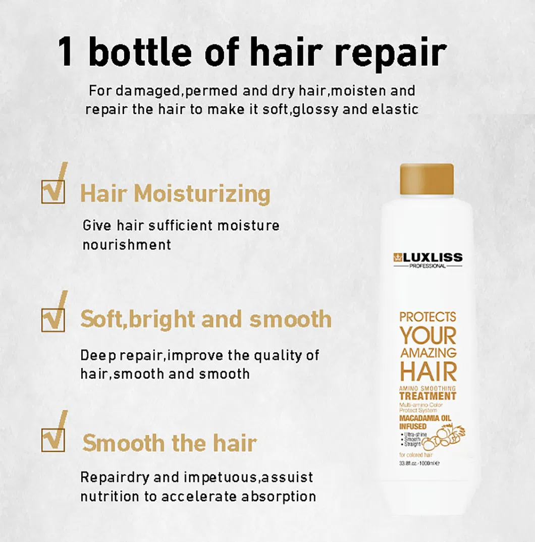 Luxliss Silky Soft Smoothing Hair Treatment with Keratin