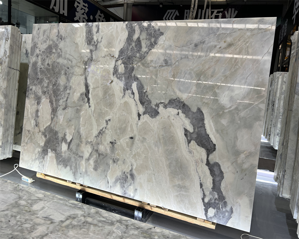2024 New Popular New Picasso Ntaural Stone Nonopaque Polished Background Wall Flooring Tiles Slabs