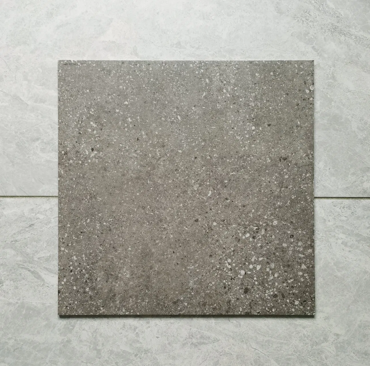 600X600 Anti-Slip Porcelain Ceramic Matt Gray Wall Floor Rustic Tiles for Living Room Kitchen