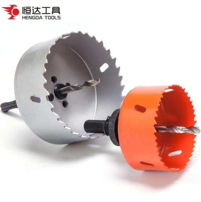 45mm Deep Cutting HSS Bi-Metal Hole Saw for Sheet Metal Wood Plastic Cutting
