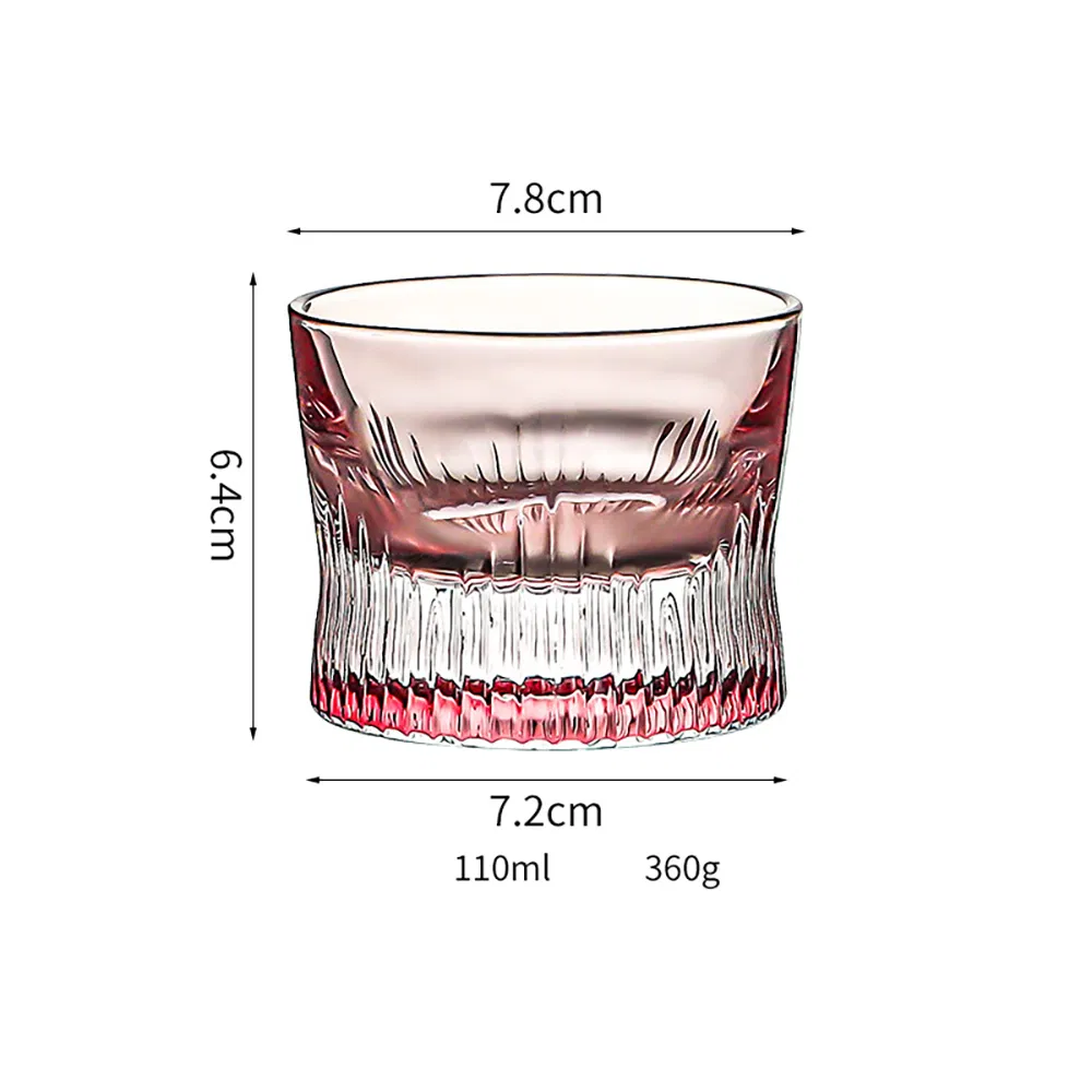Бокал для виски из хрусталя с камнями