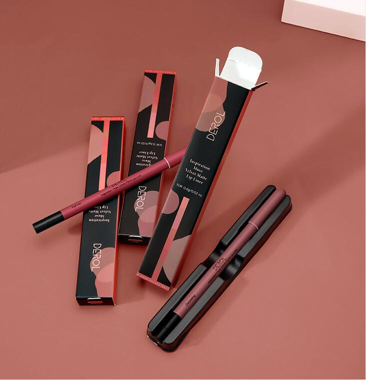 Matte Lipstick Lip Liner Everyday Nude Makeup