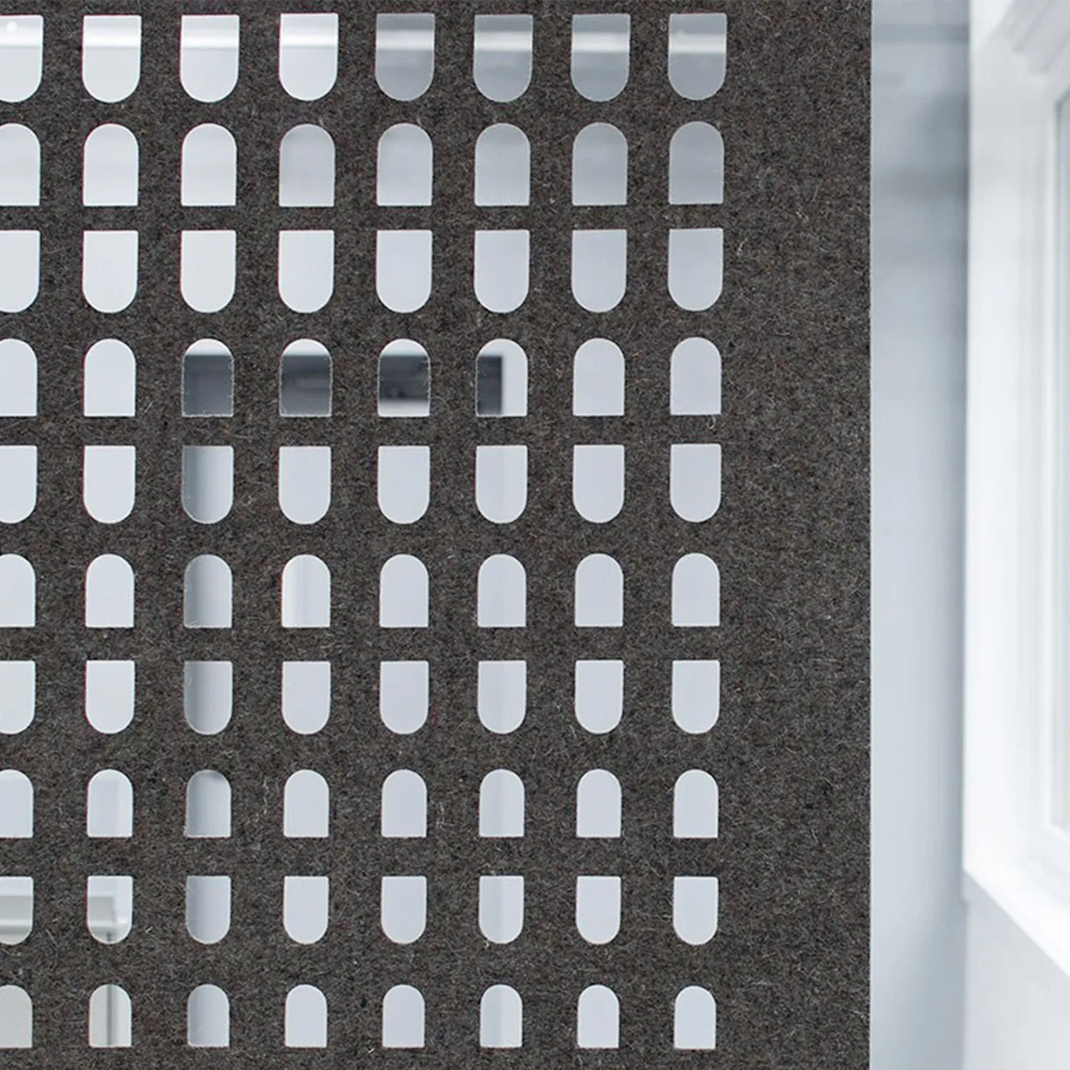 Acoustical Panels Environmentally Friendly Sound-Absorbing Polyester Fiber Partition Screen