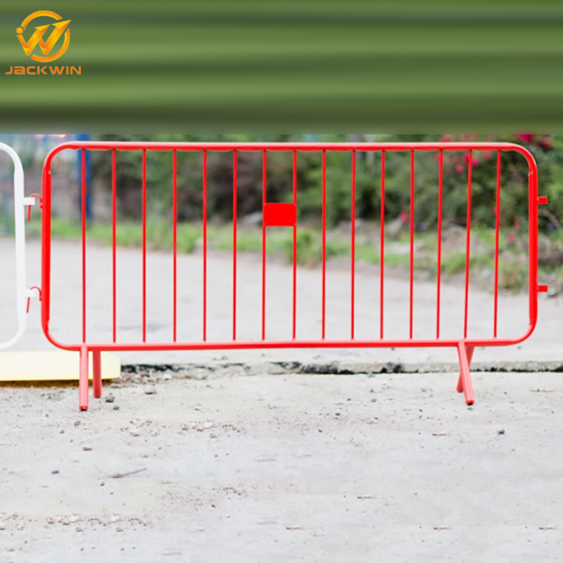 Factory Metal Galvanized and PVC Coated Concert Crowd Control Barrier