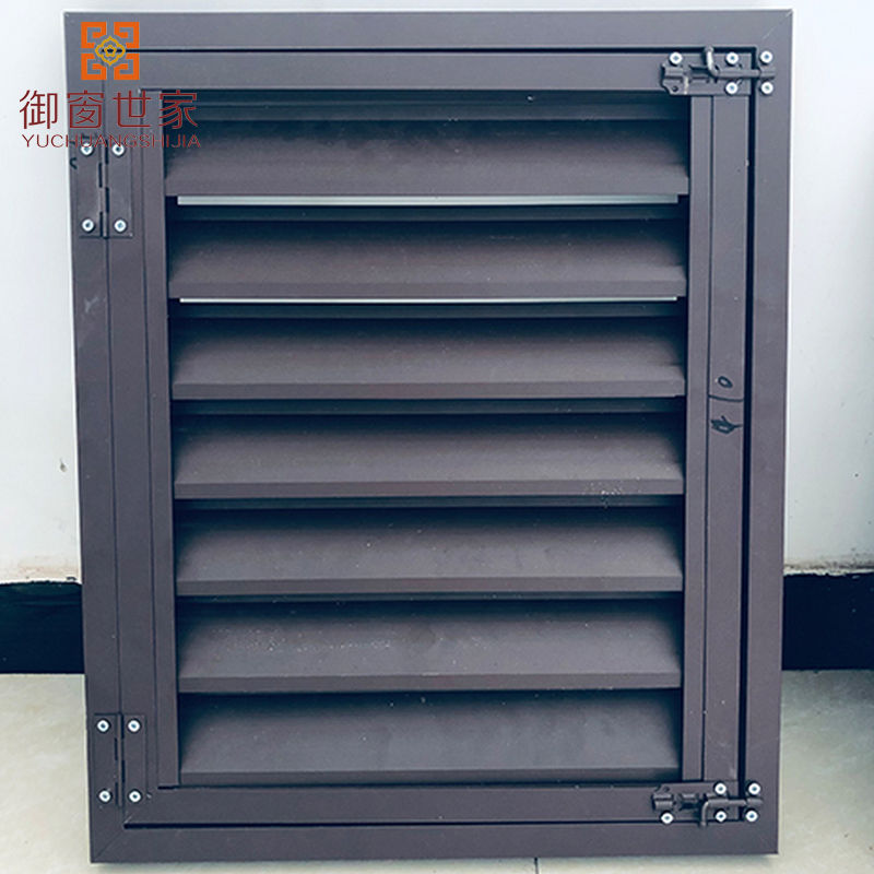 Decorative Aluminum Shutter Outdoor Facade Grille Louver for HAVC Ventilation