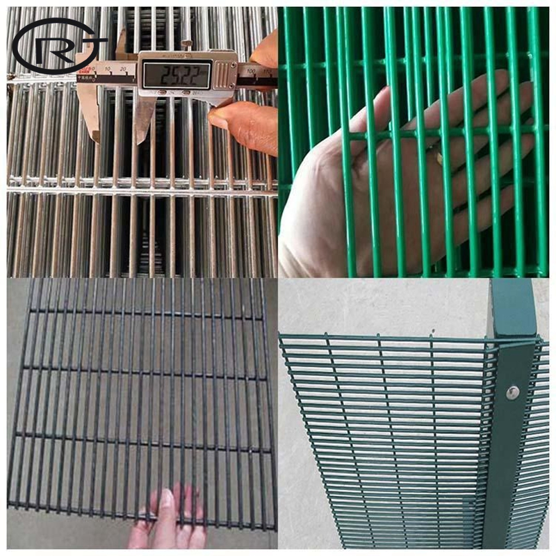 Double Coated Green 358 Mesh Safety Fence for Perimeter Security