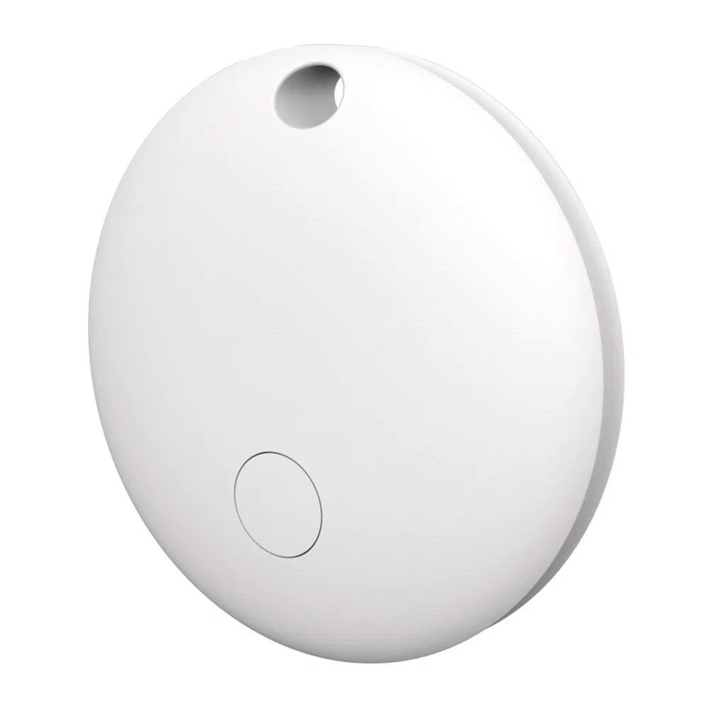 F08 Android Tracker Anti-Lost Finder Global Tracking Locator for Car Wallet Key Luggage Bag - White