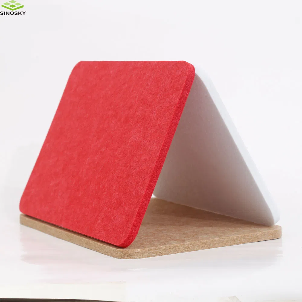 100% Polyester Fiber Sound Absorbing Felt Panel Acoustic Wall Panel