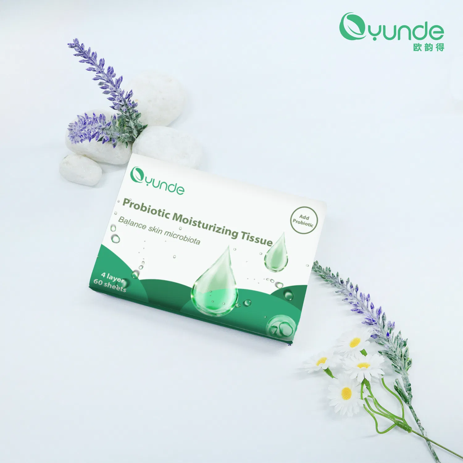 Private Label Moisturizing Lotion Tissue for Face
