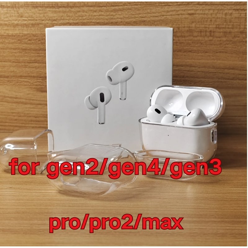 Us EU Warehouse High Quality 1: 1 Bluetooth Tws Original Earphone Case for PRO Gen Serie 2 3 4 Anc Max Generation PRO2 2ND 3rd 2da Headphone