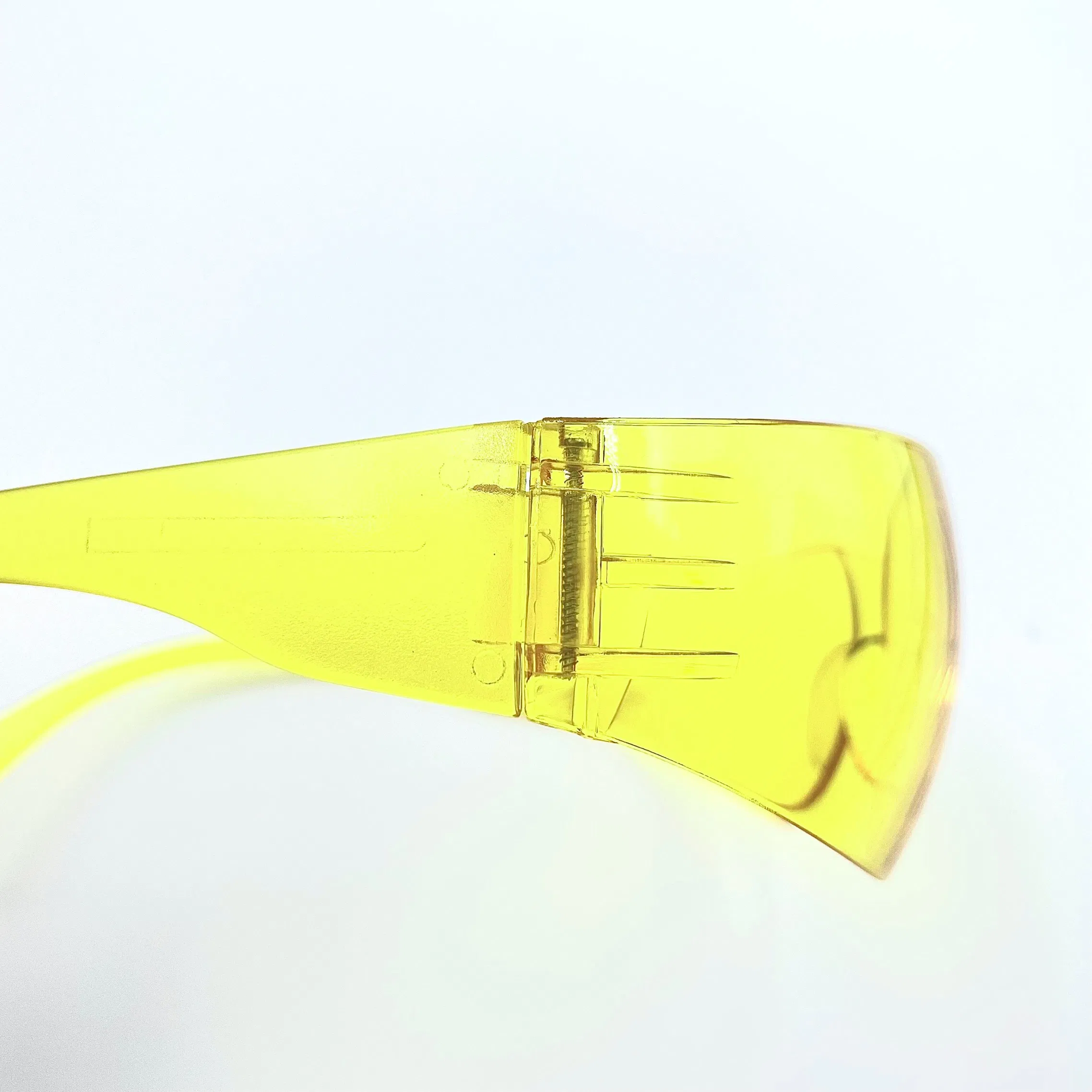 En166 Multi-Colors Anti-Scratch Dark Smoke Clear PC Lens Safety Glasses for Men Women Eye Protection