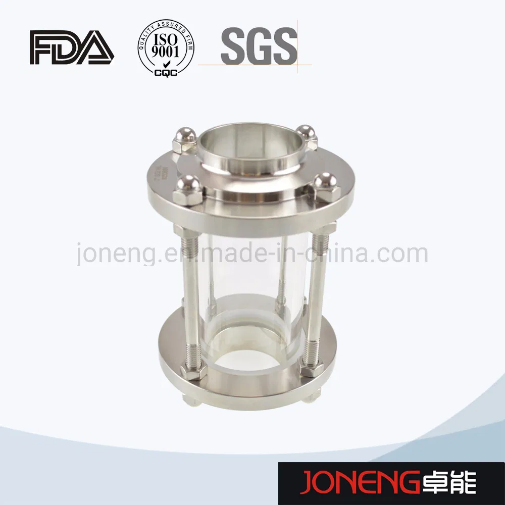 Hastelloy Food Grade Rotary Joint Union Type Inline Sight Glass Pipe Fittings (JN-SG1005)