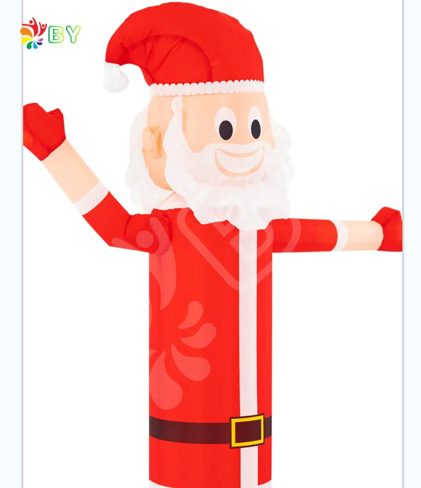 Christmas Inflatable Air Sky Dancer, Outdoor Santa Sky Dancing Man, Xmas Air Dancer for Christmas Events