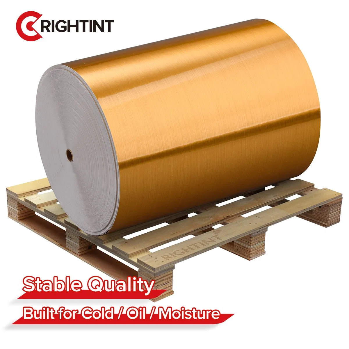 Brushed PET Jumbo Roll Label Material for Electronics Labels