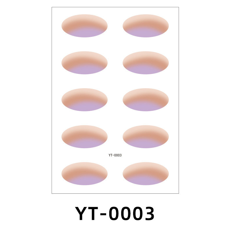 Hot Sale Lazy Eye Patch Eyeshadow Makeup Sticker
