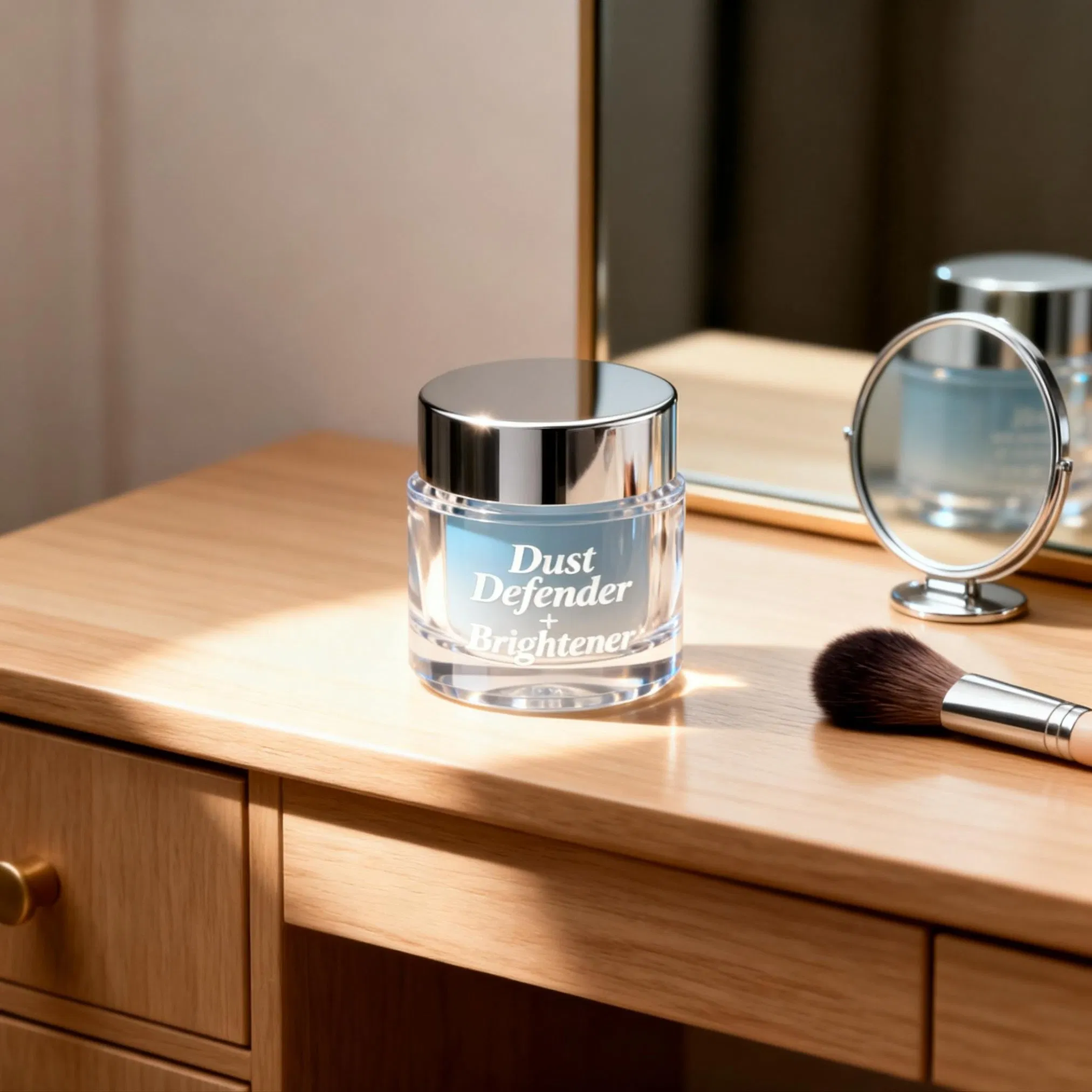 Pure Natural Defense and Repair Barrier Face Cream with Tremella Fuciformis and Panthenol for Sensitive Skin