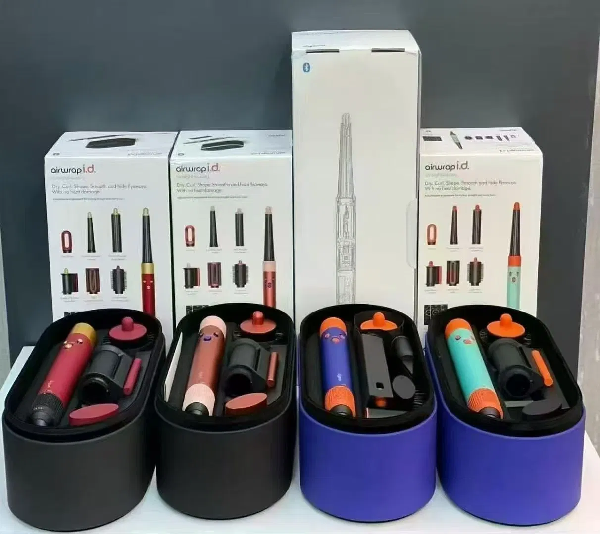 Brand New Model Dyome Bluetooth HS8 ID Fashion Hair Dryer Complete Long with Rollers Design