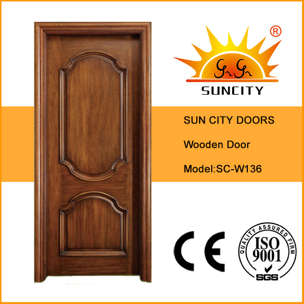 Hot Sale Hotel Door Wooden Door Design (SC-W128)