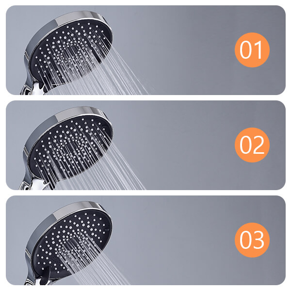 Латунный смеситель для душа с хромированным покрытием