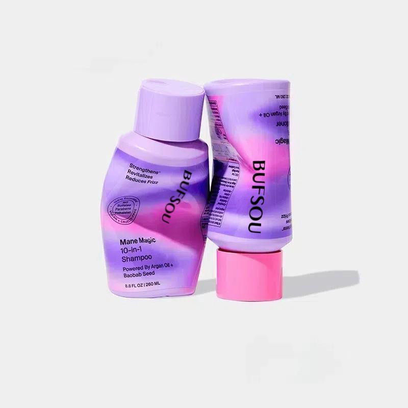 OEM Hair Care Kit Sulfate Free Natural Biotin Argan Oil Coconut Anti-Hair Loss Hair Growth Shampoo and Conditioner Product Set