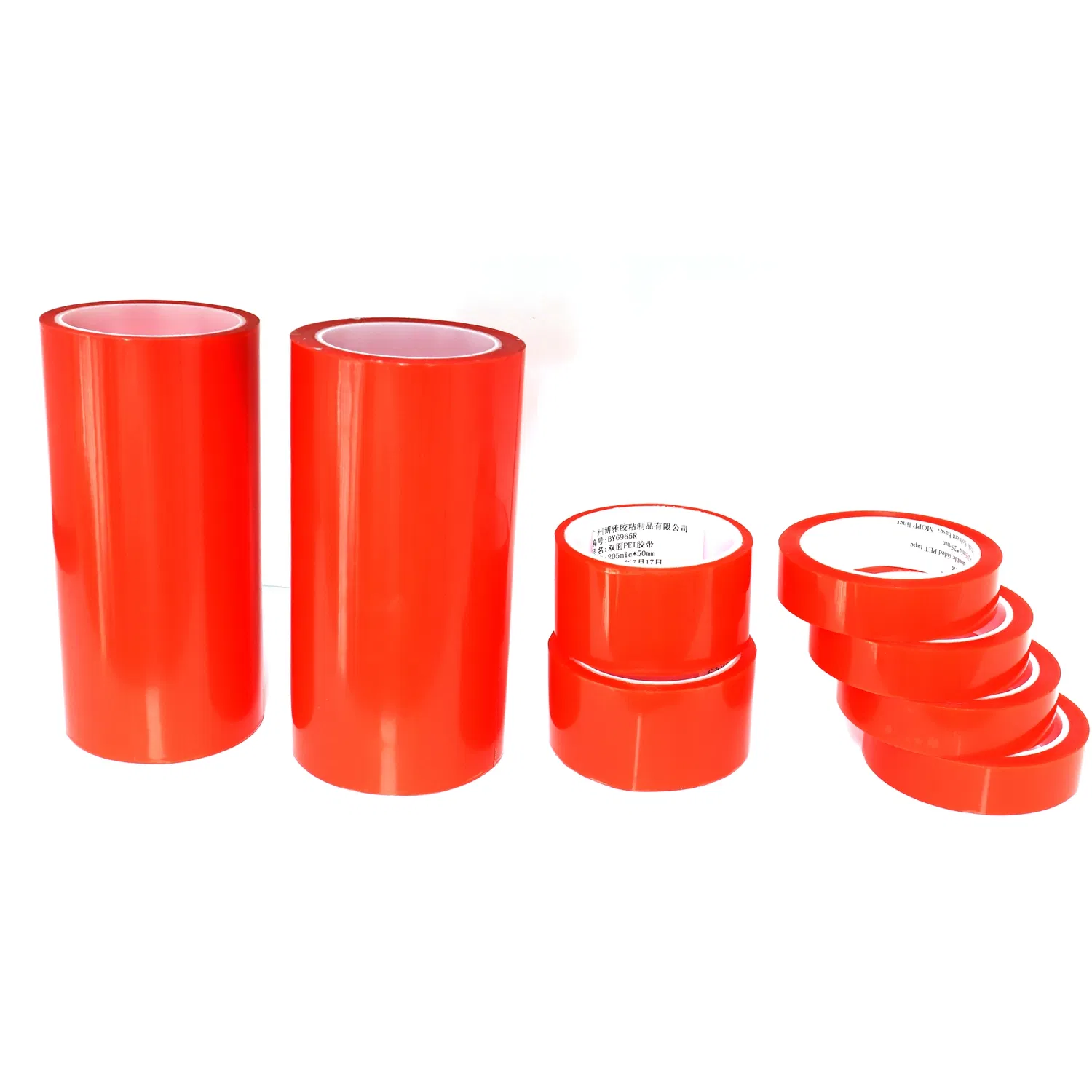 Two Sides PE Tape Jumbo Roll Self Adhesive Transparent Tape