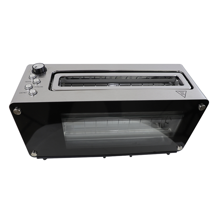 Toaster with Visual Window, Removable Window