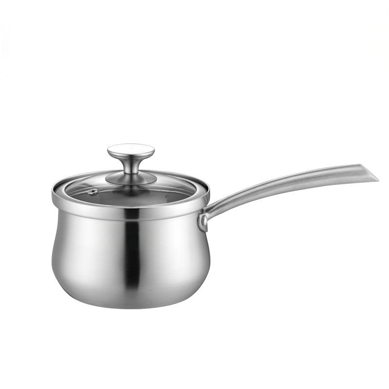 Non-Stick Grade 304 Milk Cooking Pot with Strap Cover