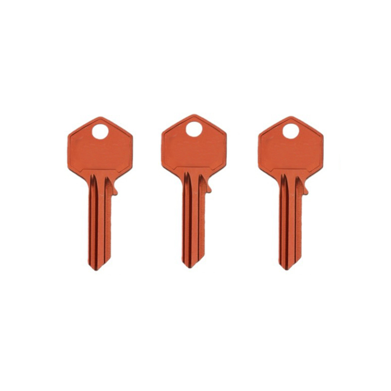 House Door Colored Key Blanks